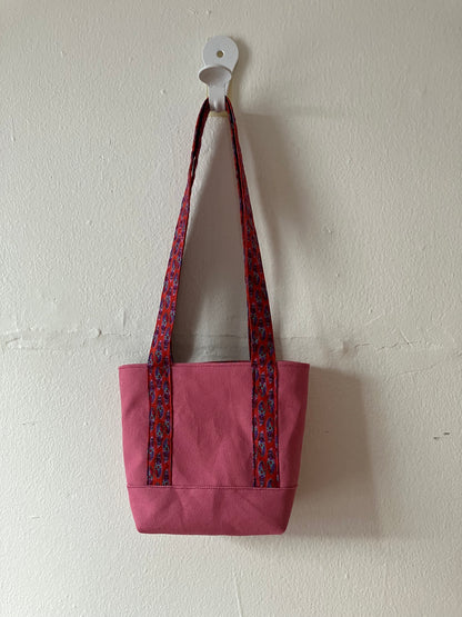 pink or blue beetle mini totes