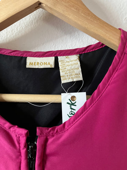 plant zip vest